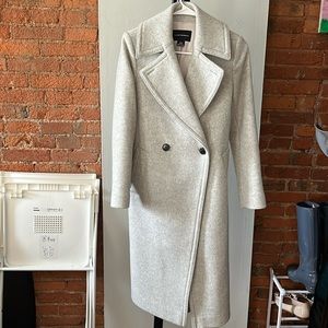 Club monaco daylina grey coat